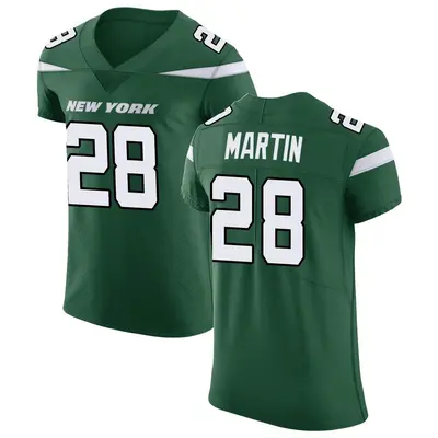 Men's Elite Curtis Martin New York Jets Green Gotham Vapor Untouchable Jersey