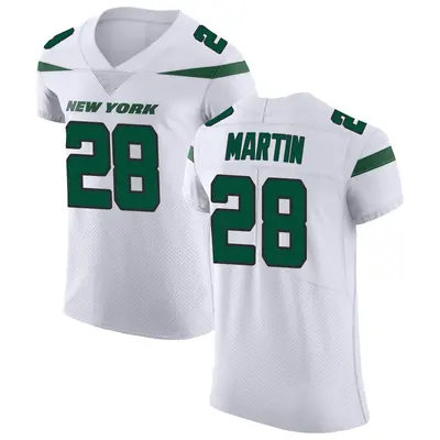 Men's Elite Curtis Martin New York Jets White Spotlight Vapor Untouchable Jersey