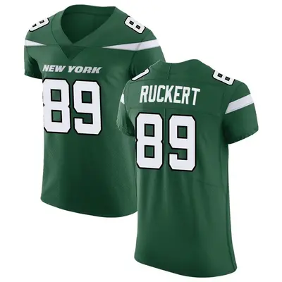 Men's Elite Jeremy Ruckert New York Jets Green Gotham Vapor Untouchable Jersey