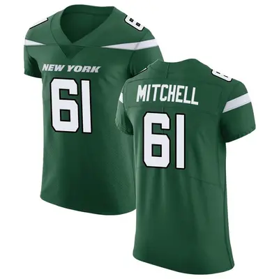 Men's Elite Max Mitchell New York Jets Green Gotham Vapor Untouchable Jersey