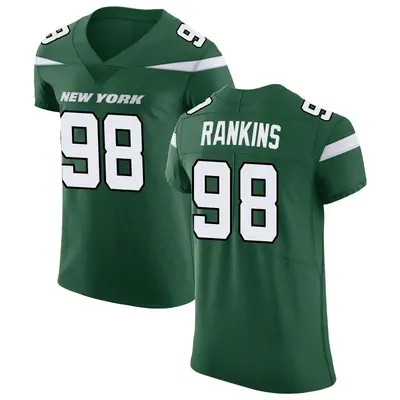 Men's Elite Sheldon Rankins New York Jets Green Gotham Vapor Untouchable Jersey
