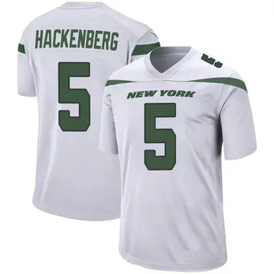 Men's Game Christian Hackenberg New York Jets White Spotlight Jersey