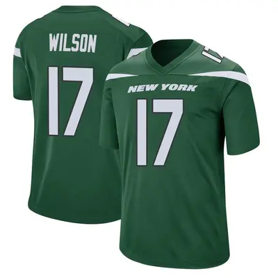 Men's Game Garrett Wilson New York Jets Green Gotham Jersey