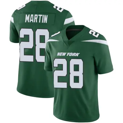 Men's Limited Curtis Martin New York Jets Green Gotham Vapor Jersey