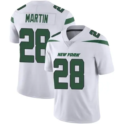 Men's Limited Curtis Martin New York Jets White Spotlight Vapor Jersey