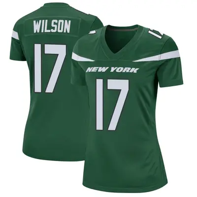 Women's Game Garrett Wilson New York Jets Green Gotham Jersey