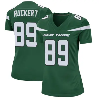 Women's Game Jeremy Ruckert New York Jets Green Gotham Jersey