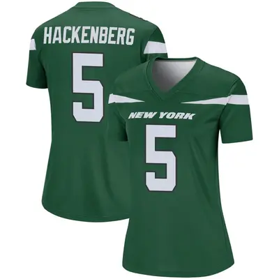 Women's Legend Christian Hackenberg New York Jets Green Gotham Player Jersey