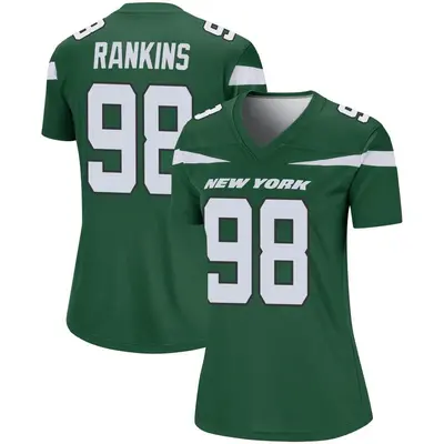 Women's Legend Sheldon Rankins New York Jets Green Gotham Player Jersey