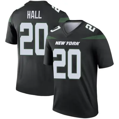 Youth Legend Breece Hall New York Jets Black Stealth Color Rush Jersey